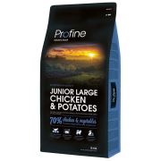Profine Junior Large Az Tahıllı Tavuk ve Sebzeli Büyük Irk Yavru Köpek Maması 15 Kg