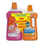 Pronto Promo Ahşap Temizleyici 750 ml + Mr Muscle Yüzey Temizleyici Floral 1000 ml