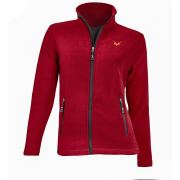 Puhu Micro Trek Tam Fermuarlı Bayan Polar xl - Bordo Bordo M