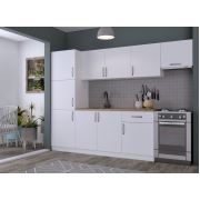 Rabi 220 Cm Mutfak Dolabı Beyaz + 60 Cm Beyaz Boy Dolabı