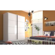 Rabi Prestij Masal 160 Cm Sürgülü Gardırop - Beyaz