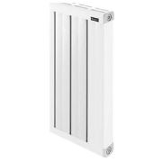 Radyal 600 * 480 (6 Dilim) Alüminyum Radyatör Köşk RAL 9010 (Beyaz) 600 mm x 640 mm