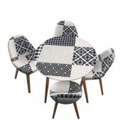 Reconcept Kabbuk Sandalye + Masa Set TX103