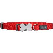 Reddingo Klasik Kırmızı Köpek Boyun Tasması 15Mm