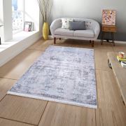Reform Halı İmaj Koleksiyonu 1801 Mavi İnce Makine Halısı 80x150 cm