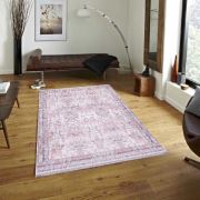 Reform Halı İmaj Koleksiyonu 1810 Pembe İnce Makine Halısı 80x150 cm