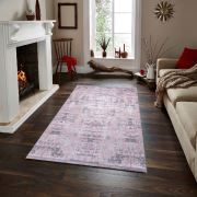 Reform Halı İmaj Koleksiyonu 1812 Pembe İnce Makine Halısı 80x150 cm