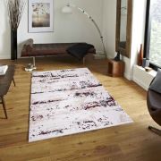 Reform Halı Lilya Koleksiyonu 2906 Siyah Makine Halısı 80x150 cm