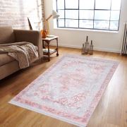 Reform Halı Şiir Koleksiyonu 6708 Pembe Makine Halısı 100x200 cm