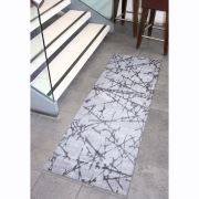 Reform Halı Karayel Koleksiyonu 3701 Gri-Siyah Makine Halısı 100x200 cm