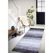 Reform Halı Karayel Koleksiyonu 3703 Gri-Siyah Makine Halısı 100x200 cm