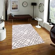Reform Halı Cotton Çift Taraflı Kilim Siyah-Beyaz 8505 80x150 cm
