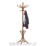 Rem Ayaklı Askılık MM1030 Naturel Ahşap