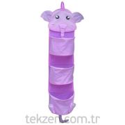 Organizer 4 Gözlü Çocuk İçin Yeşil Pembe 30x120 cm HS1064D -XPY594-N