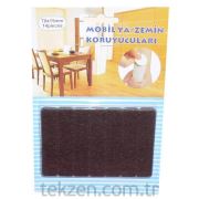 Mobilya Keçesi Kare 7x1,5 cm