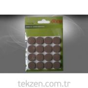 Mobilya Keçesi Yuvarlak 16 Adet Q22 3mm-HKF076