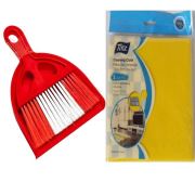 Rewel ikili Araç İçi Fırça Faraş Temizlik Seti Bezi 3 Adet Sarı 30x40 cm 726047