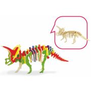Dinazor Triceratops 3D Boyamalı Puzzle JP230B