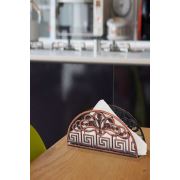 Roy Home Peçetelik Gizem Siyah Bakır Patine