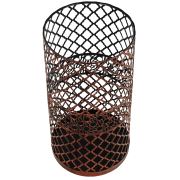 Roy Home Çok Amaçlı Sepet 250x480 mm Siyah Bakır Patine