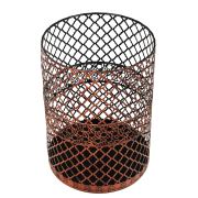 Roy Home Çok Amaçlı Sepet 350x480 mm Siyah Bakır Patine