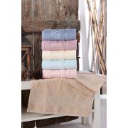Şaheser Baccus 50x90 cm 6 Adet Bambu El Havlusu