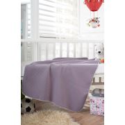 Şaheser 2'li Çok Amaçlı Bebek Pikesi Mürdüm 80x80 - 80x120 cm