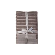 Şaheser Banyo Havlu Takımı 2'li Set Renkli 5 50x90 - 70x140 cm