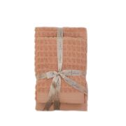 Şaheser Banyo Havlu Takımı 2'li Set Renkli 10 50x90 - 70x140 cm