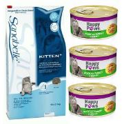 Sanabelle Kitten Glutensiz Yavru Kedi Maması 10 Kg+Paticat Kedi Kumu 10 Kg Hediye