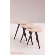 Sanal Mobilya Stella Zigon Sehpa Soft Ladin