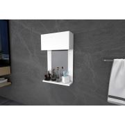 Sanal Mobilya Calıpter Banyo Etajer Aynalı Dolap