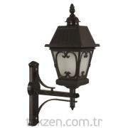 Şanlı 1684 Alüminyum Dekoratif Kare Kapaklı Fener Duvar Aplik