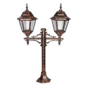 Şanlı 976 abs 125 cm Poli Cam Küçük Altıgen Fener Metal Çim Direk
