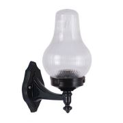 Şanlı 824 Dış Mekan Abs 30 cm Akrilik Camlı Gaz Lambalı Duvar Aplik