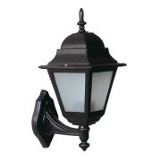 Arman Lighting Dış Mekan Abs 40 cm Polikarbon Camlı Kare Fener Duvar Aplik ARL 911