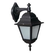 Arman Lighting Dış Mekan Abs 40 cm Polikarbon Camlı Kare Fener Ters Aplik ARL 913