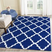 Saray Halı Tilla 011 Dalga Desen Lacivert Modern Halı 120x170 cm