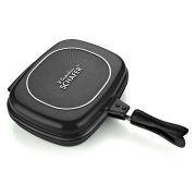 Schafer Granit Grill Pan 32 cm Siyah