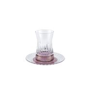 Schafer Palast Çay Seti - Heybeli 12 Parça Pembe (Pem02)