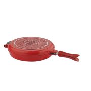 Schafer Granit Grill Pan Yuvarlak 30 cm Kırmızı