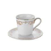Schafer 12 Parça Dantella Kahve Fincan Takımı - Gld02