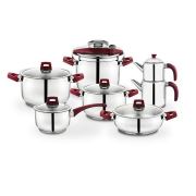 W.B.Schafer Masterchef 14 Parça Çeyiz Seti - Kırmızı