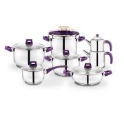W.B.Schafer Masterchef 14 Parça Çeyiz Seti - Mor