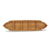 Schafer Lotus Bambu Çerezlik 5 Bölmeli 41 cm - 04029