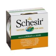 Schesir Tavuklu Ve Aloeveralı Yetişkin KöpekKonservesi 150 Gr 6 lı Avantaj Paketi