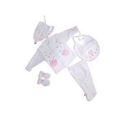Sema Bebe 5'li Set - Açık Pembe
