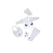 Sema Bebe 5'li Set - Mavi