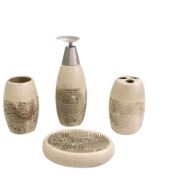Senfoni Porselen Banyo Seti 4 Parça 4 Set/Renk SA-080