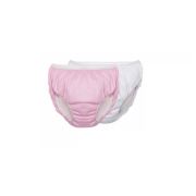 Sevi Bebe 2'Li Alıştırma Külodu Pembe-Beyaz 1 No: 10-15 Kg